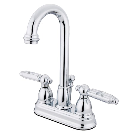 Kingston Brass 4" Centerset Bathroom Faucet, Chrome KB3611GL